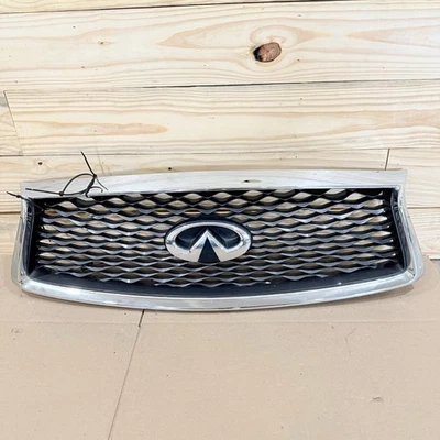 2018 - 2021 2022 2023 Infiniti Q50 Front Bumper Upper Grille 62310-6HN2B OEM - Image 1 of 4