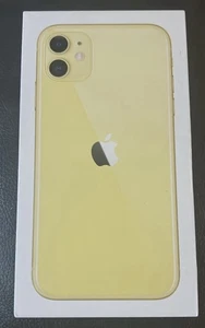 Apple iPhone 11 128GB Yellow Original Retail Box ONLY NO Phone NO Accessories - Picture 1 of 3