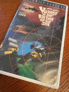 VHS 1996 Tape Voyage to the Bottom of the Sea Clamshell NEW SEALED - Picture 1 of 5