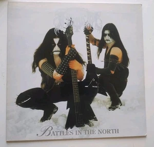 Immortal Battles in the North OG LP Osmose 1995 Emperor Mayhem Dark Throne - Picture 1 of 12