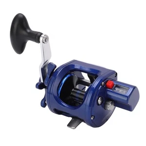 Fishing Tackle, Comfortable Line Counter Reel High Strength for Sea Fishing - Picture 1 of 9