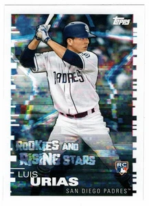 Luis Urias - Brandon Nimmo - 2019 Topps Stickers Baseball # 221 Mint - Picture 1 of 2