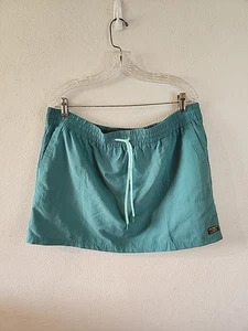 Neu mit Etikett! LL BEAN Supplex Nylon Rock schwarz Gr. Large türkis NEU! Tennis Wandern - Bild 1 von 7