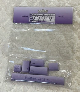 Twitch Exclusive! Twitch Affiliate Key Caps (Set of 6) Twitchcon 2023 - NEW - Picture 1 of 1