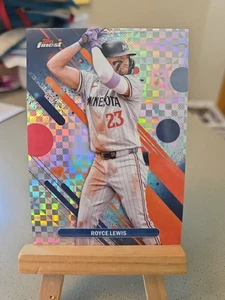 Royce Lewis 2025 Topps Finest X-Fractor Checkerboard Refractor #74 Twins - Picture 1 of 2