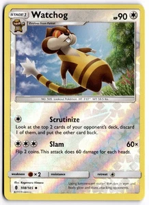 Pokemon TCG Watchog 108/145 SM - Guardians Rising Uncommon Reverse Holo - Picture 1 of 1