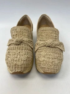 Zapatos planos Dolce Vita talla 10,5 tostados tejidos - Imagen 1 de 3
