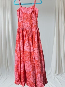 Vestido para mujer CC Fashions Hawaii ROSA DULCE CORAZÓN HAWAII XS TROPICAL DE COLECCIÓN - Imagen 1 de 19