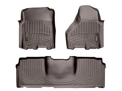 WeatherTech FloorLiner for 2012-2012 RAM Ram 2500/3500 - 1st & 2nd Row, Cocoa - Image 1 of 4