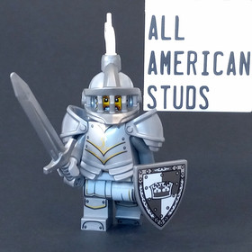 LEGO Castle Crown King Knight Minifigure 71047 Paladin 70404 Series 27 Crusader