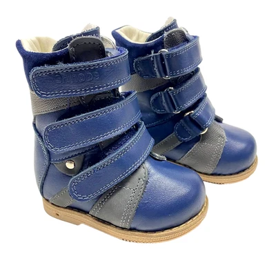 Botas Ortopédicas de Invierno para Niños 19 EU/13 cm Cuero Forradas Cálidas Bebé Primer Paso Foto 1 de 4