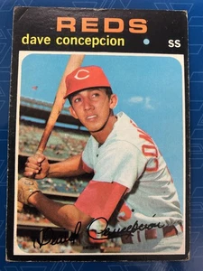 1971 Topps Baseball #14 Dave Concepcion Cincinnati Reds (Rookie) - Picture 1 of 2