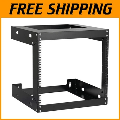 9U Wall Mount Rack Open Frame 19" Server Cabinet - Image 1 of 4