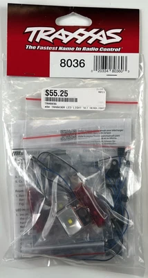 Traxxas 8036 LED Light Set (fits #8010 body) w/ Distribution Block New - Image 1 of 2