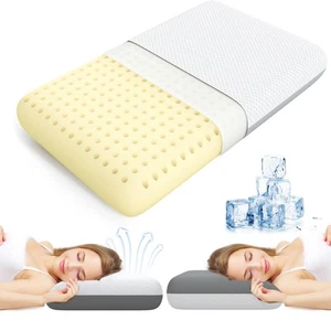 Memory Foam Pillows, Queen Pillows, Cooling Pillow for Side Sleepers, Neck Su... - Picture 1 of 7