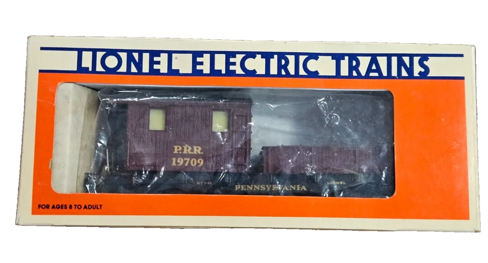 Lionel 6-19709 Pennsylvania Lighted Work Caboose With Smoke