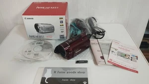 Canon iVIS HF M51 Camcorder red LCD Screen Issue Video Camera w/box F/S - Picture 1 of 10