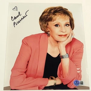 Carol Burnett handsigniertes 8x10 Foto - Beckett COA - TV Comedy Legende - Bild 1 von 2