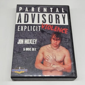 Jon Moxley Explicit Violence 5 DVD Disc Set Wrestling Highspots - Picture 1 of 5