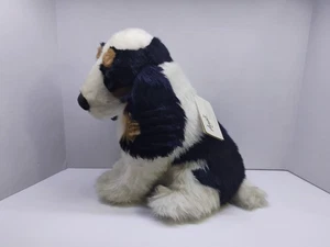 SELTEN VTG realistischer English Cocker Spaniel Stofftier Avanti Plüsch mit Etikett 80er - Bild 1 von 15