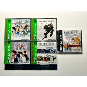 PlayStation 1 PS1 Final Fantasy casi como nuevo paquete lote de videojuegos🔥Todo en caja original con reg - Imagen 1 de 20