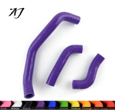 For 2002-2005 Kawasaki ZZR1200 ZX 1200 C Silicone Coolant Radiator Hose Purple - Imagem 1 de 4