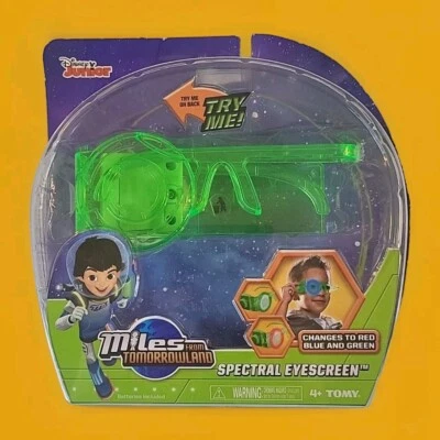 Miles from Tomorrowland Spectral Eyescreen Toy Tomy Disney Junior New P24 - Image 1 of 4
