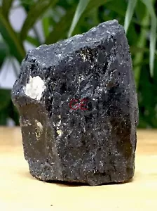 Rough schwarz Turmalin Mineralprobe roher Edelstein Kristall Reiki metaphysisch. - Bild 1 von 12