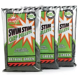 Dynamite Baits Swim Stim Betaine Green Carp Pellets - Picture 1 of 1