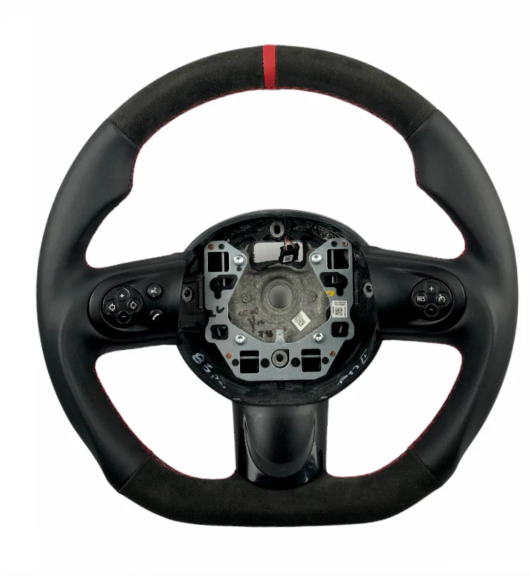 Lenkrad beziehen mit Leder für Mini Cooper R56 TUNING NEU LEDER - Bild 1 von 2