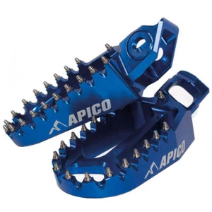 Apico Extreme Foot Pegs HUSKY TC/FC125-450 2023-2024 Blue - Picture 1 of 1