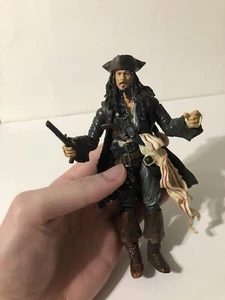 Pirates of the Caribbean Captain Jack Sparrow 6.5 inch Action Figure Disney - Picture 1 of 3