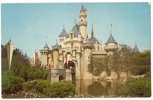 Disneyland Magic Kingdom Sleeping Beauty Castle Disney Amusement Park  Postcard - Picture 1 of 1