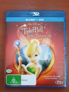 TINKER BELL AND THE SLOST TREASURE BLU RAY & DVD - LIKE NEW FREE POST - Picture 1 of 1