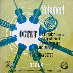 Octet In F Major Opus 166 - Schubert, The Vienna Octet (1956 UK) - Picture 1 of 4