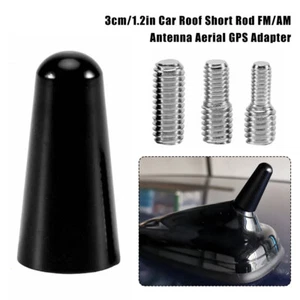 Antenna Ariel Albero Corto 3cm Nera Auto Pungiglione Ape Stubby Universale NUOVO - Foto 1 di 8