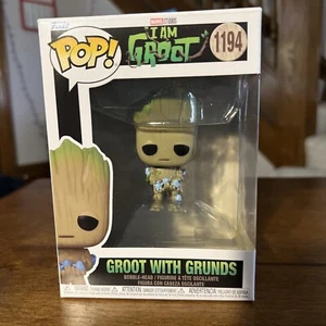 Funko POP! Marvel Studios I Am Groot - GROOT WITH GRUNDS #1194 - Picture 1 of 6