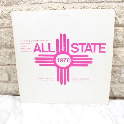 34th Annual New Mexico Music Educators All State 1978 Vinyl Record LP VG+ Album - Image 1 of 4