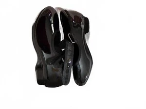 Stelle Girls' Black Patent Leather Tap Dance Shoes, Size 13 - Picture 1 of 2
