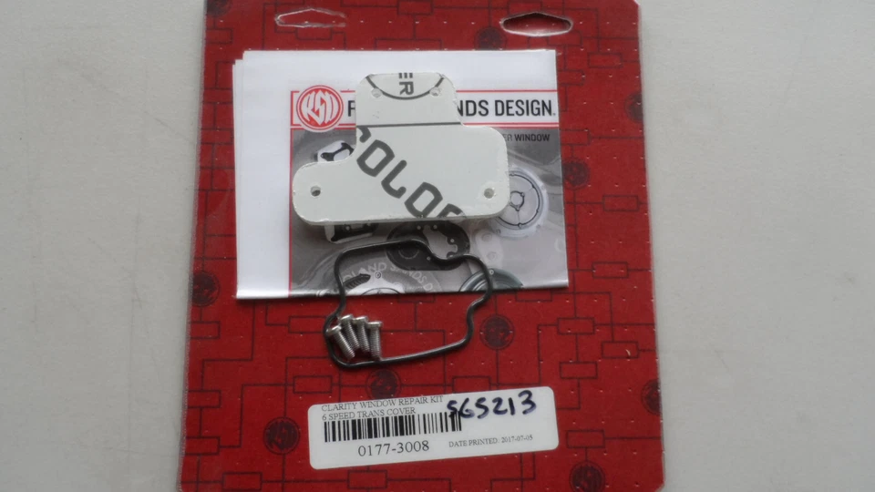 RSD Clarity Kit Reparación Ventana Harley-Davidson Cubierta Transmisión 6 Velocidades SB2 Foto 1 de 1