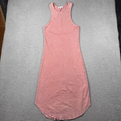 Vestido Young Fabulous & Broke Para Mujer M Acanalado Tanque Midi Salón Playa Vacaciones Foto 1 de 4