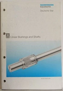 Mannesmann Rexroth Deutsche Star Linear Brushings shafts product catalogue PB - Picture 1 of 5