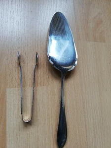 BSF 90 Kuchenheber und Zuckerzange/greifer - alt - Bild 1 von 2