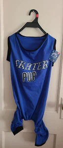 YOULY THE THRILL SEEKERS PET DOG PAJAMAS "SKATER PUP" SIZE XXL 22-25 in. NEW