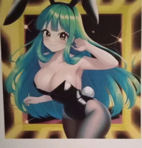 Sammlerstück Sexy Anime Waifu Aufkleber - Bunny Suit Bulma Dragon Ball (2,5"x2,5") - Bild 1 von 1