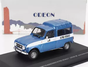 RENAULT - R4 F4 FOURGONNETTE assistance Alpine 1975 au 1/43 de Odéon Odeon 166 - Imagen 1 de 2