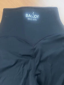 Bawdy Boujee Hippie Womens M Yoga Pants Black MSRP $64.99 - Picture 1 of 4