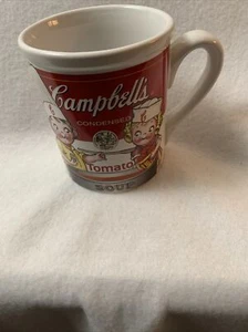 VINTAGE Campbell's Tomato Soup Ceramic Mug Cup Pre Owned - Picture 1 of 7