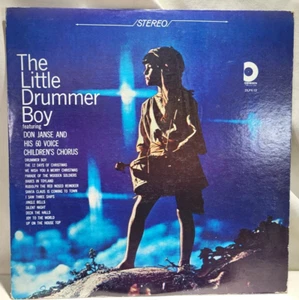 Don Janse,  His 60 Voice Children's Chorus The Little Drummer Boy 1968 VG Vinyl - Picture 1 of 10