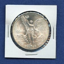 1986 Mexico 1 Onza Libertad Winged Victory 1oz .999 Silver Coin #56 BU MS